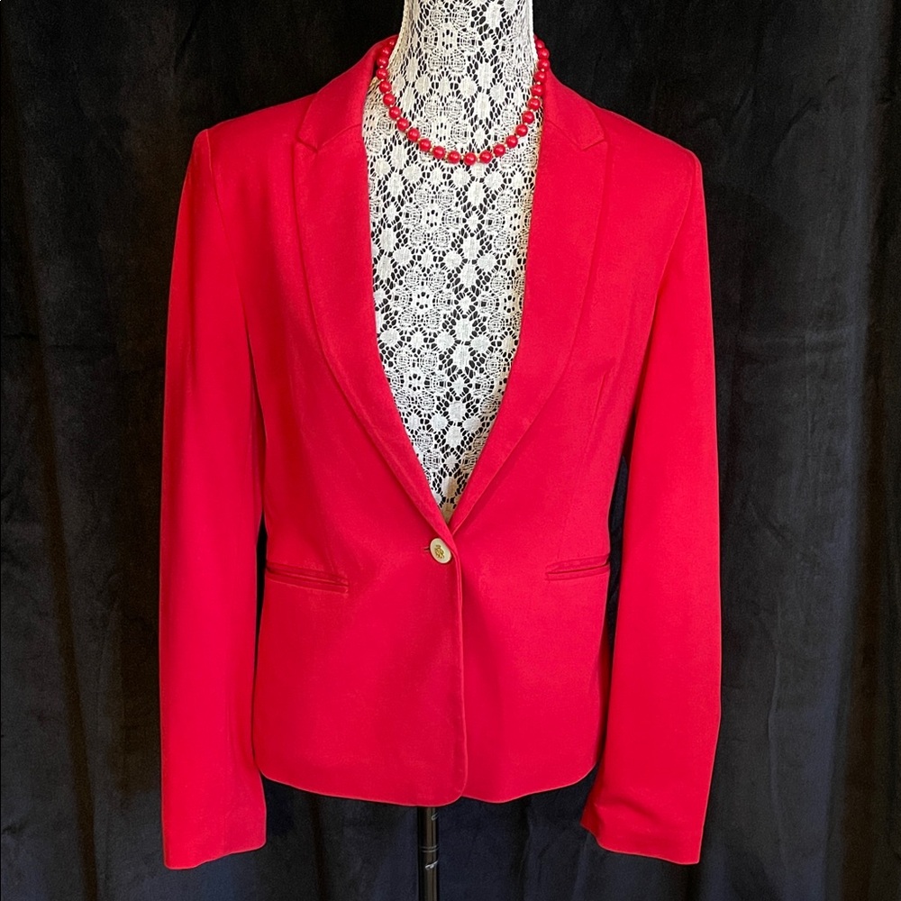 Philosophy Vibrant Red Women's Blazer